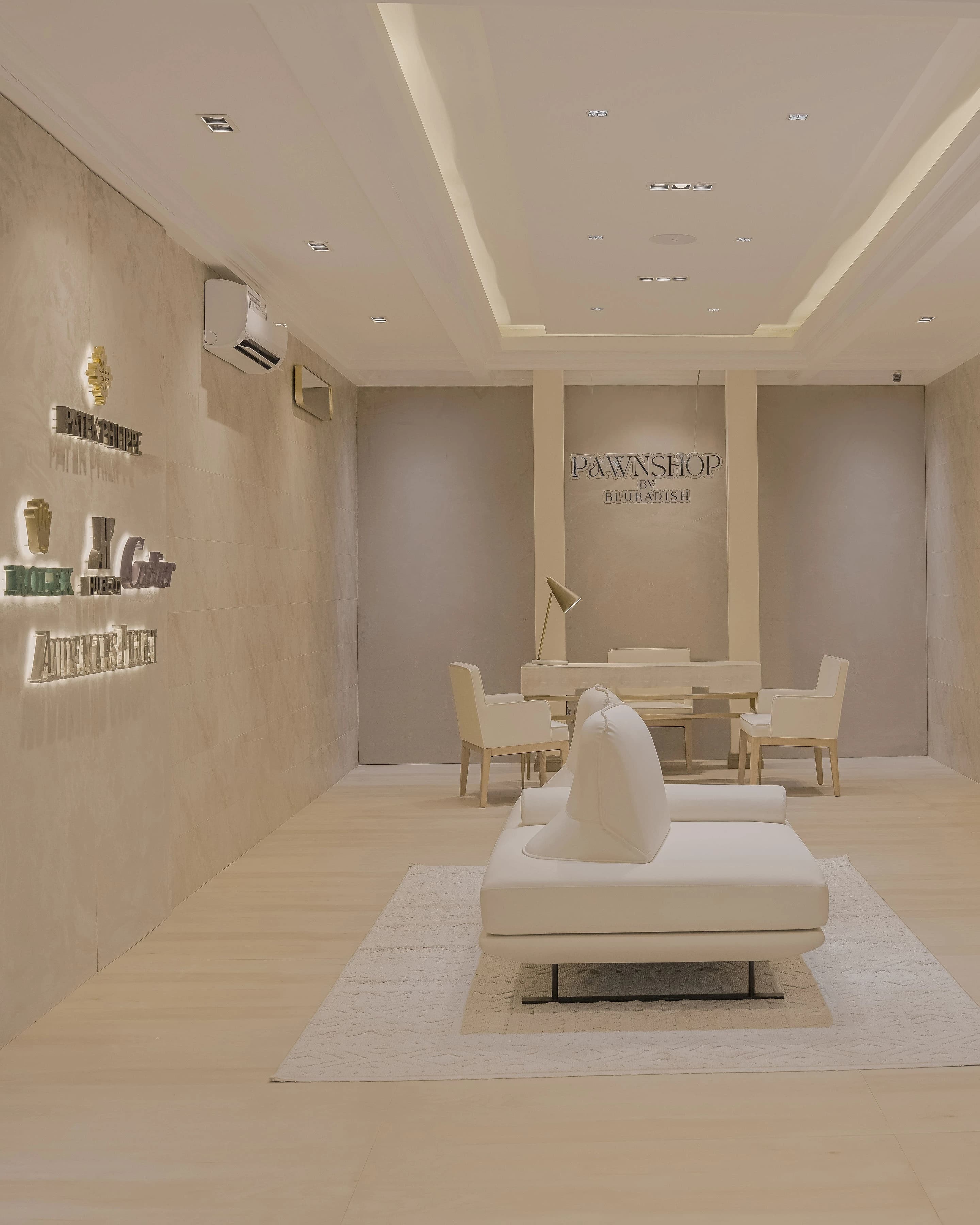 Close-up of lighting design in Project Eloquencia